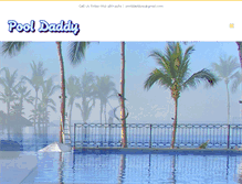 Tablet Screenshot of pooldaddyaz.com